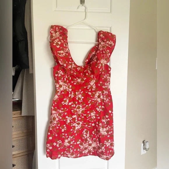 Free People Ruby Fiore Mini Dress, size 4 - Picture 2 of 10